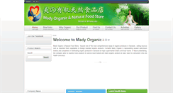 Desktop Screenshot of madyorganic.com